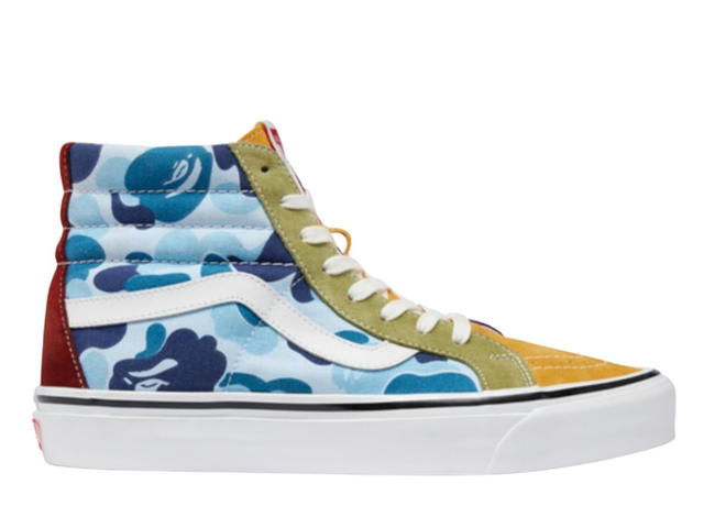 Vans Vans X Bape Sk8-Hi Limited Capsules ABC Camo - view 1