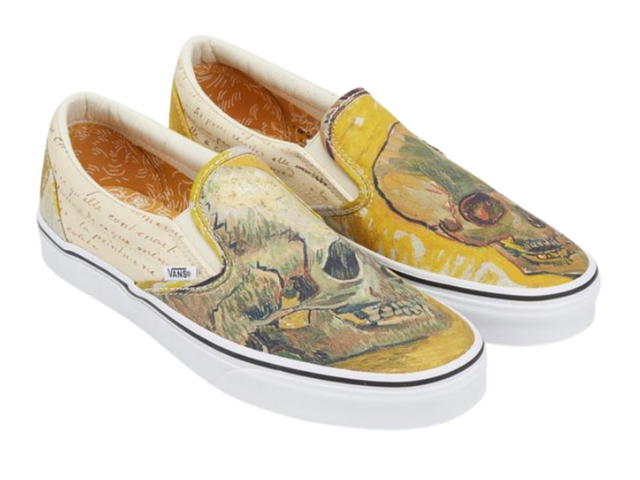 Vans Vans X Van Gogh Museum Skull Classic Slip-On - view 2