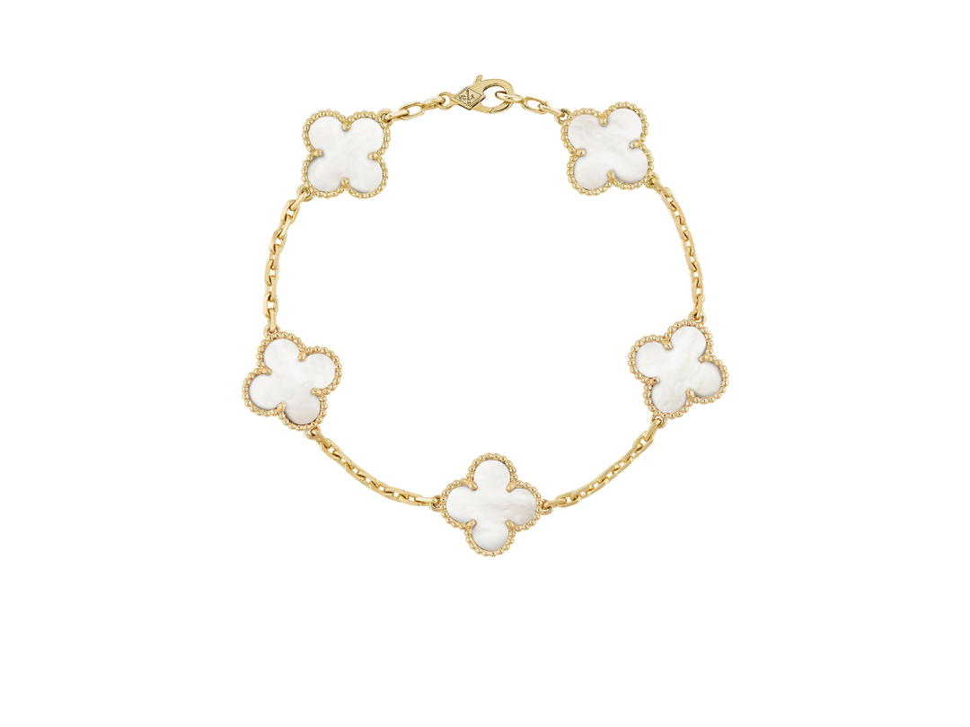 Van Cleef & Arpels Van Cleef & Arpels Vintage Alhambra Bracelet Yellow Gold