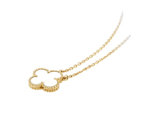 Van Cleef & Arpels Van Cleef & Arpels Vintage Alhambra Pendant Yellow Gold - view 3