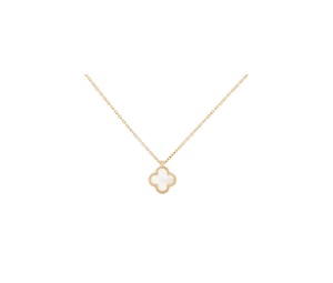 Buy Van Cleef & Arpels Sweet Alhambra Pendant Yellow Gold White Mother-Of-Pearl at Sasom – Authentic and Ready to Ship