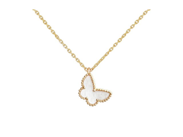 Van Cleef & Arpels Van Cleef & Arpels Sweet Alhambra Butterfly Pendant Yellow Gold - view 1