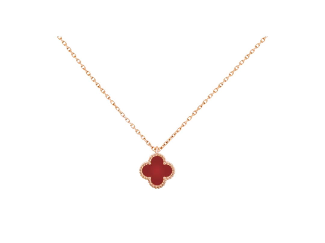 Van Cleef & Arpels Van Cleef & Arpels Sweet Alhambra Pendant Carnelian