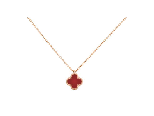Van Cleef & Arpels Van Cleef & Arpels Sweet Alhambra Pendant Carnelian - view 1