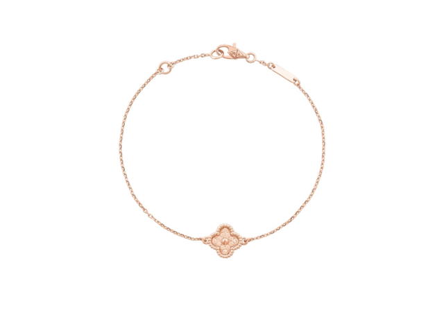 Van Cleef & Arpels Van Cleef & Arpels Sweet Alhambra Bracelet Rose Gold - view 1
