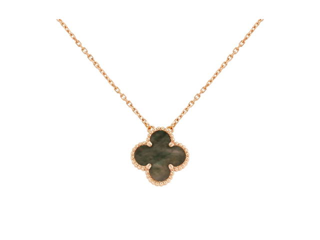 Van Cleef & Arpels Van Cleef & Arpels Vintage Alhambra Pendant Rose Gold - view 1