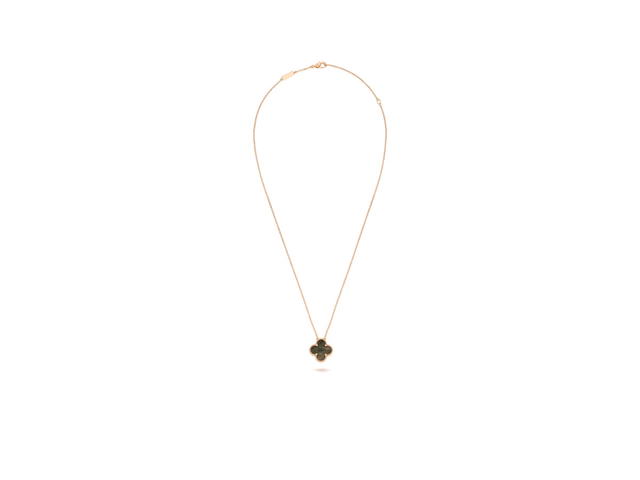 Van Cleef & Arpels Van Cleef & Arpels Vintage Alhambra Pendant Rose Gold - view 2