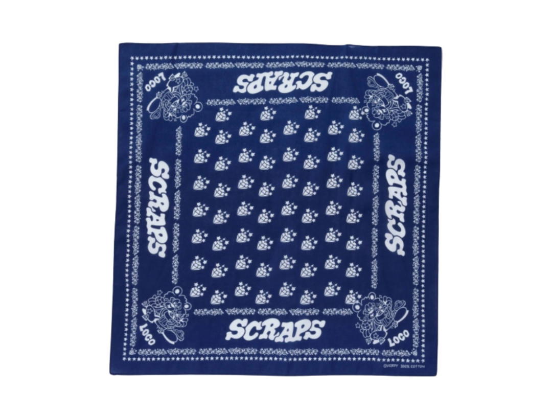 Verdy Verdy x Loco Scraps Bandana Blue