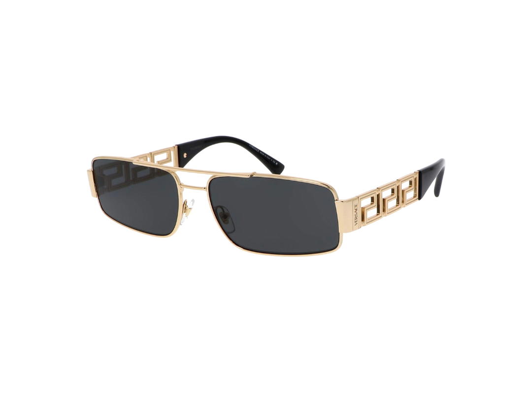 Versace Versace Greca Sunglasses Gold