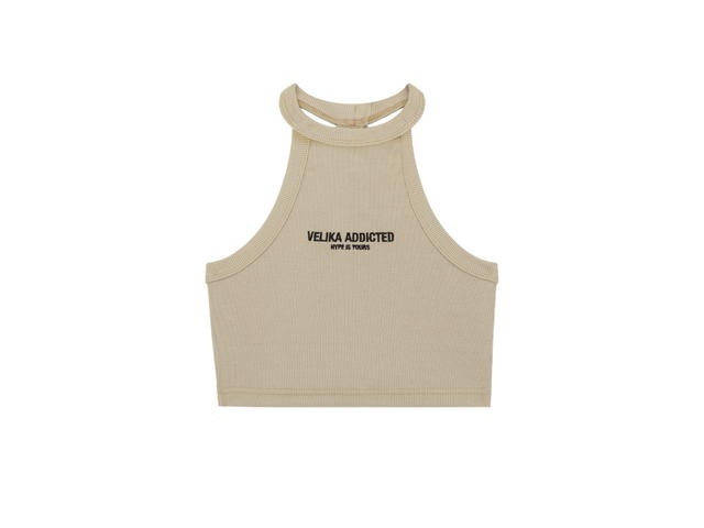Velika Velika Chapel Tank Top Beige - view 1