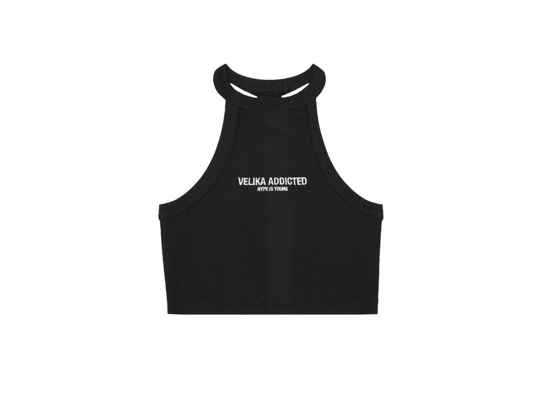 Velika Velika Chapel Tank Top Black
