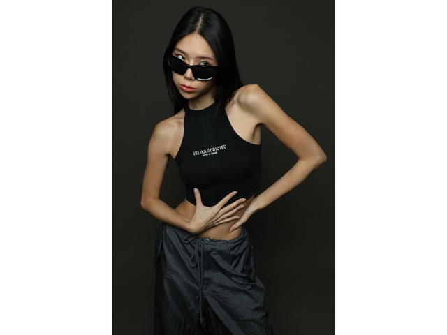 Velika Velika Chapel Tank Top Black - view 6