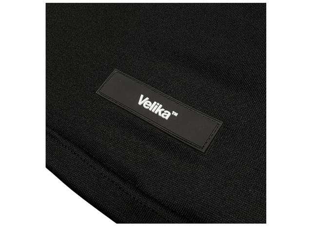 Velika Velika Double V Baby Crop Tee Black - view 3