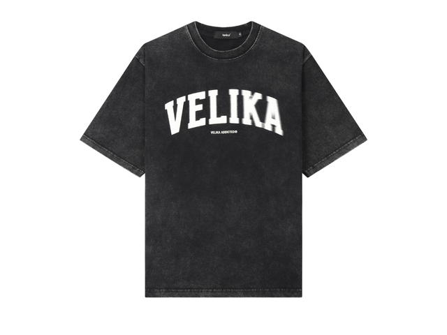 Velika Velika FADE Oversize T-Shirt Black Bleach - view 1