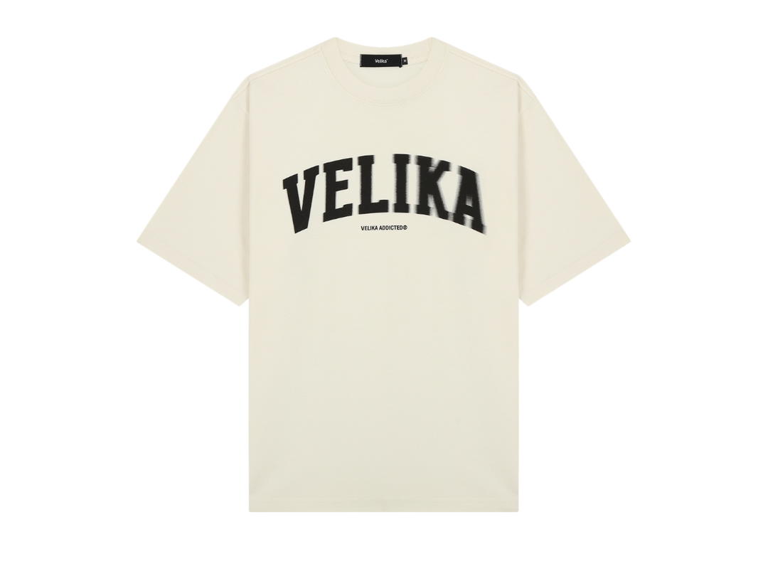 Velika Velika FADE Oversize T-Shirt Off White
