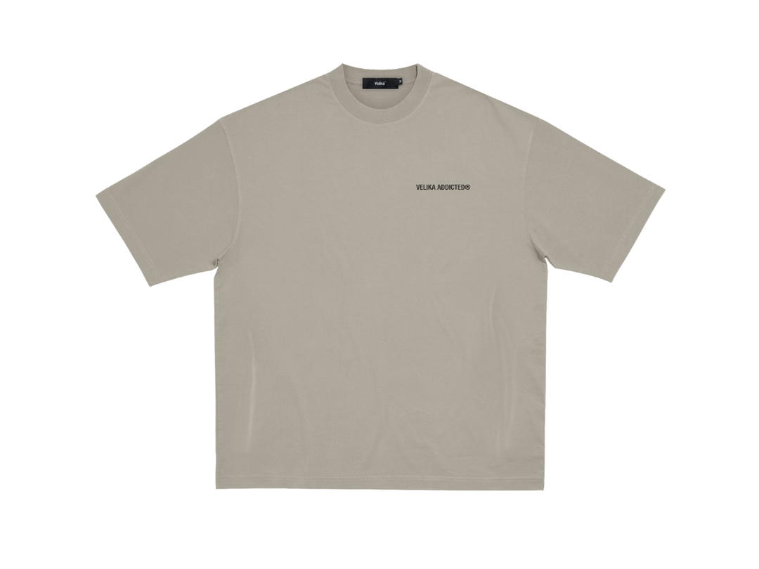 Velika Velika Logo Oversize T-Shirt Taupe