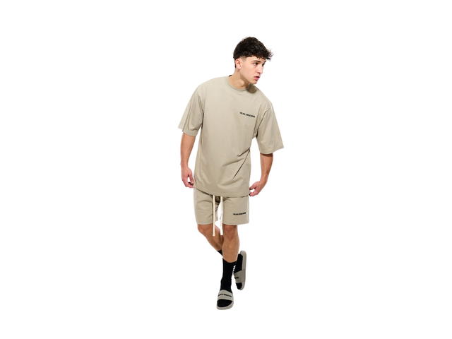 Velika Velika Logo Short Taupe - view 5
