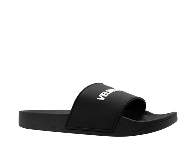 Velika Velika Logo Slide Sandal Black - view 2
