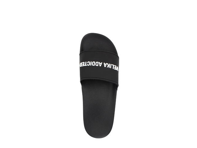 Velika Velika Logo Slide Sandal Black - view 4