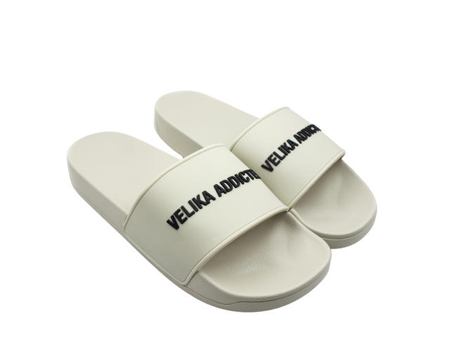 Velika Velika Logo Slide Sandal Bone - view 3