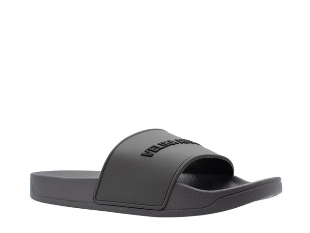 Velika Velika Logo Slide Sandal Dark Grey - view 2