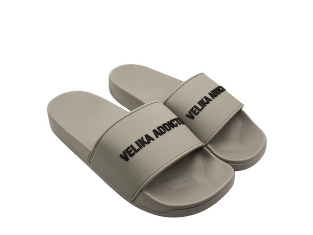Velika Velika Logo Slide Sandal Warm Grey - view 3