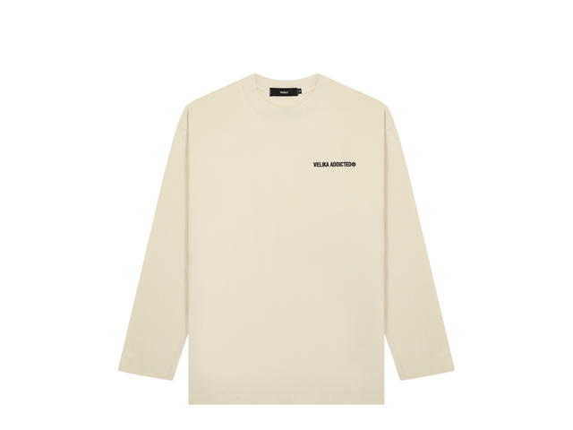 Velika Velika Long Sleeve T-Shirt Ivory - view 1