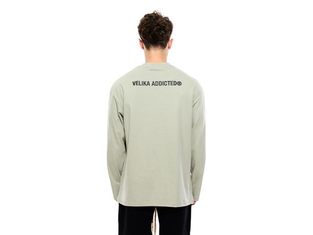 Velika Velika Long Sleeve T-Shirt Jetgrey - view 4