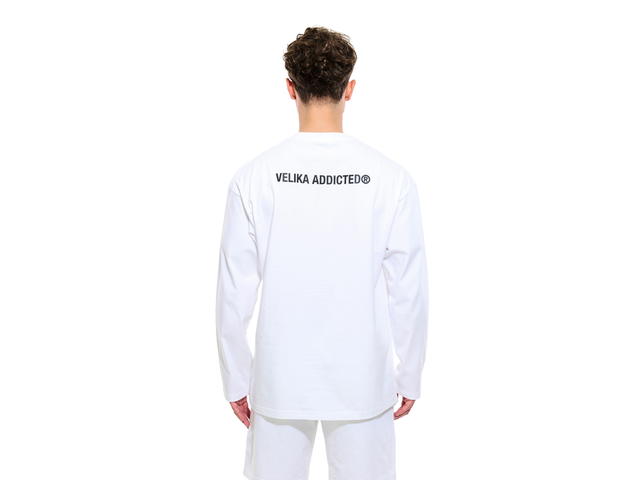 Velika Velika Long Sleeve T-Shirt White - view 4