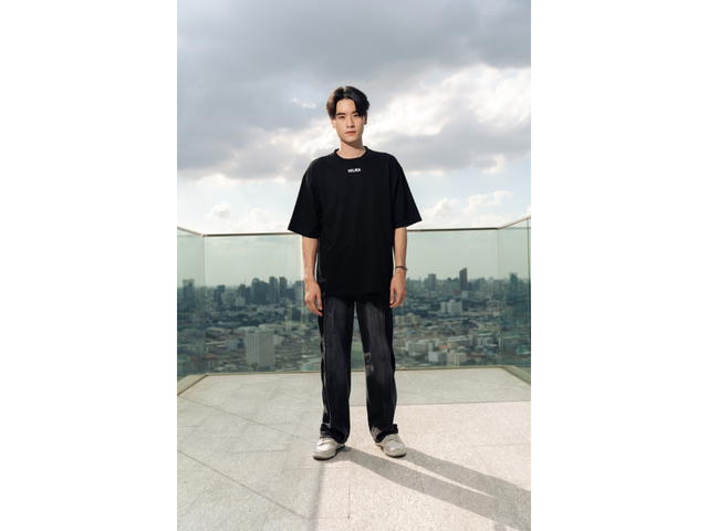 Velika Velika Signature V 2024 Oversize T-Shirt [Black] - view 3