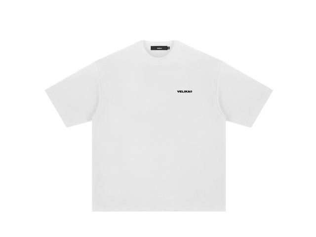 Velika Velika | "Dice" Oversize T-Shirt [White] - view 2