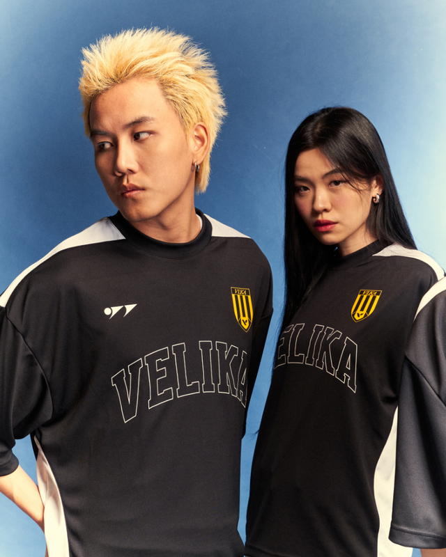 Velika Velika | "Football Jersey 13th" Oversize T-Shirt - view 4