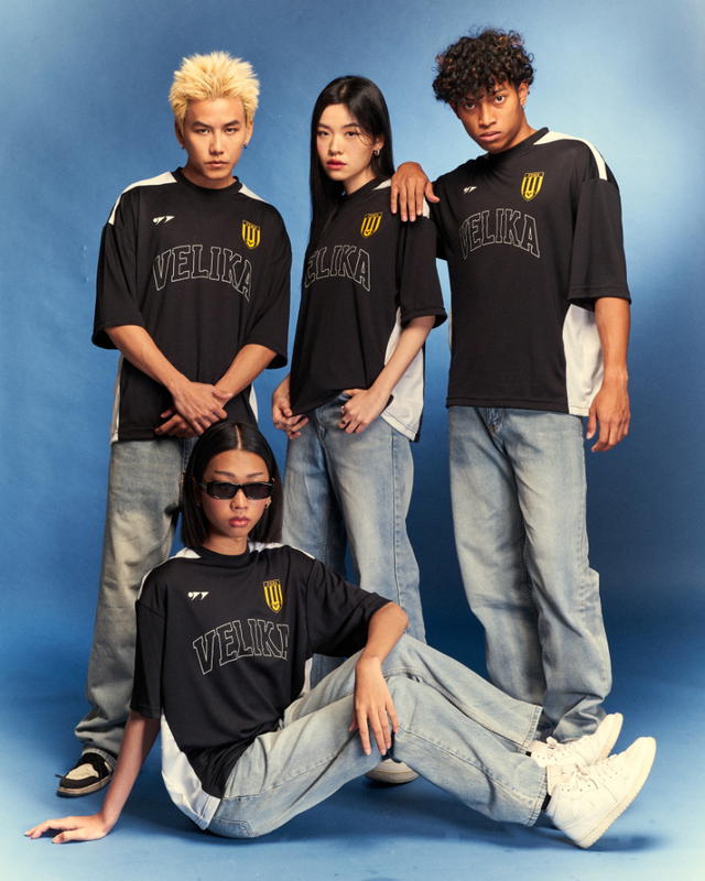 Velika Velika | "Football Jersey 13th" Oversize T-Shirt - view 5
