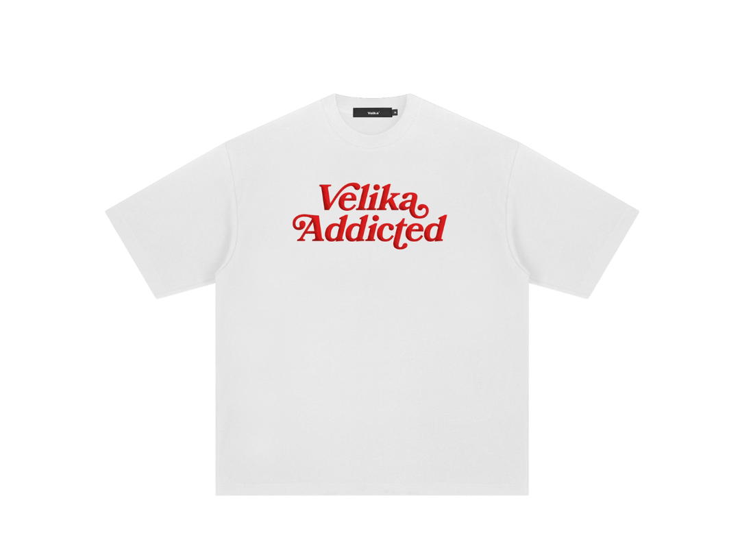Velika Velika | "Swash" Oversize T-Shirt [White]