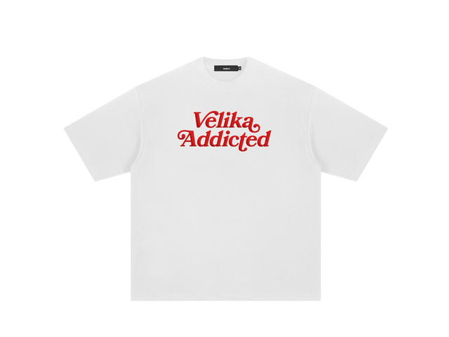 Velika Velika | "Swash" Oversize T-Shirt [White] - view 1