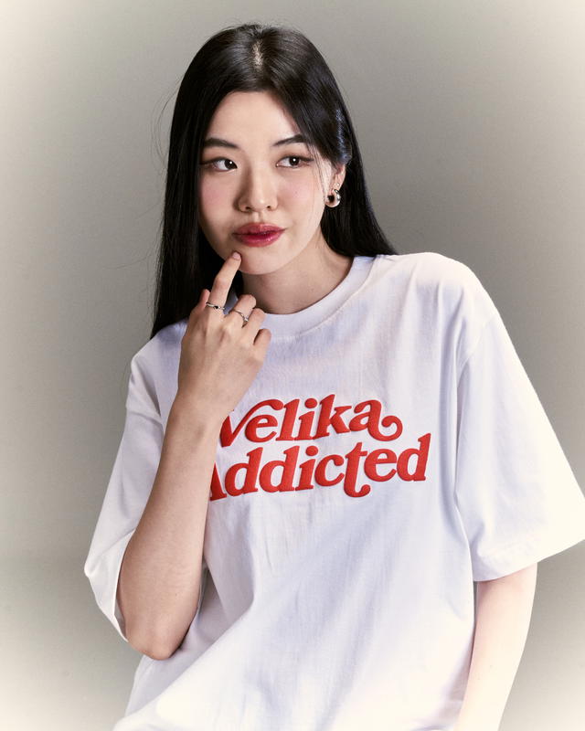 Velika Velika | "Swash" Oversize T-Shirt [White] - view 5
