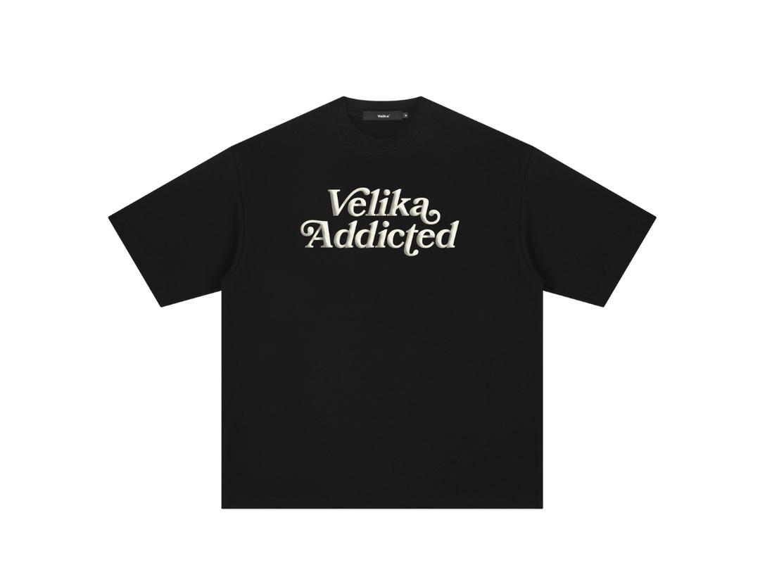 Velika Velika™ | "Swash" Oversize T-Shirt [Black]