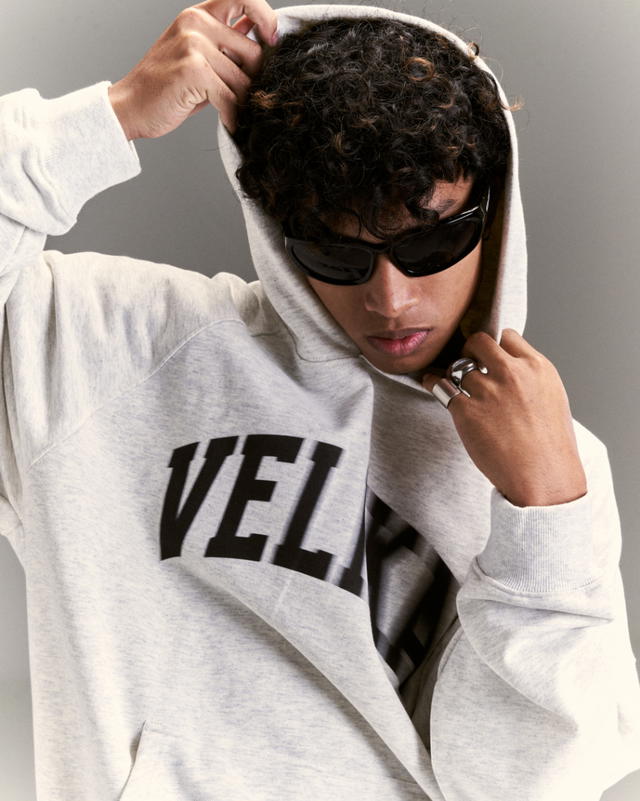 Velika Velika™ | FADE Light Grey Hoodie  - view 7