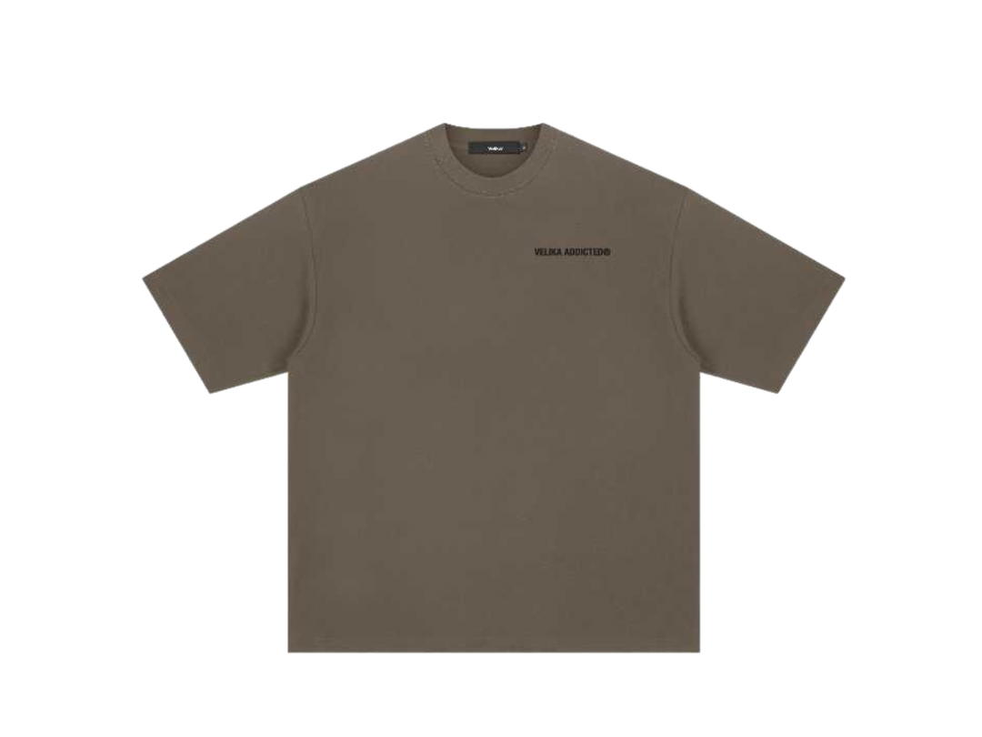 Velika Velika Logo T-Shirt [ArmyBrown]