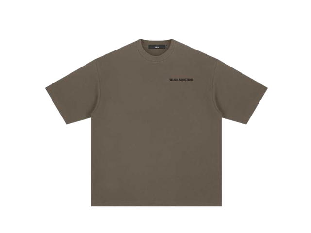 Velika Velika Logo T-Shirt [ArmyBrown] - view 1