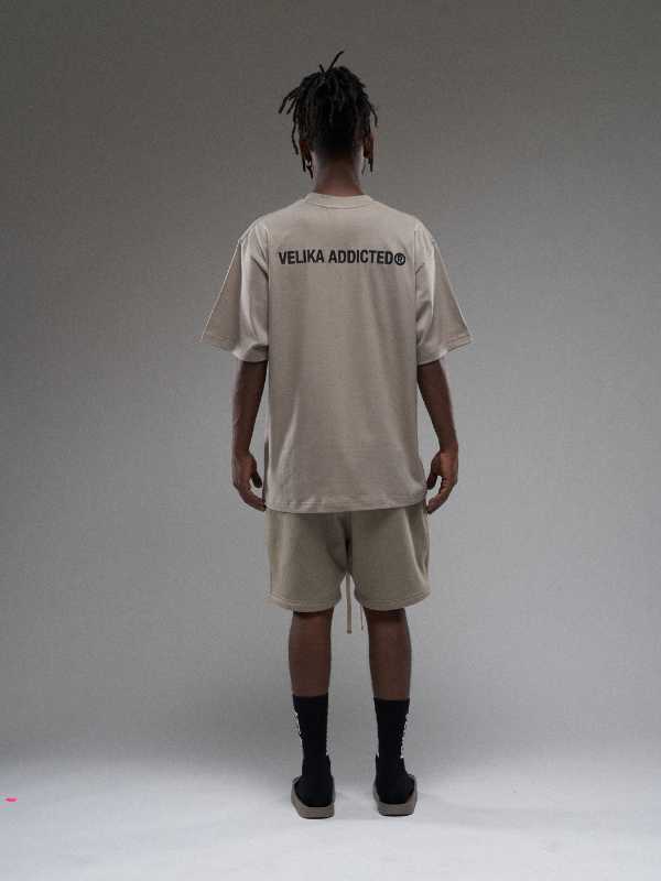 Velika Velika Logo T-Shirt [Sand] - view 4