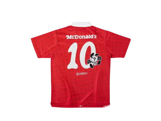 Verdy Verdy x McDonald’s Jersey Red - view 2