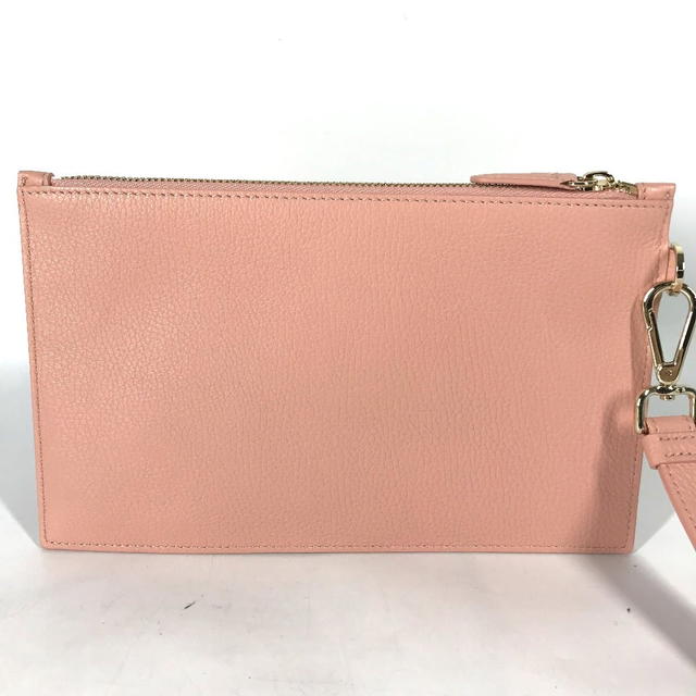 Versace VERSACE bag pouch Medusa With strap Clutch bag Leather pink - view 3
