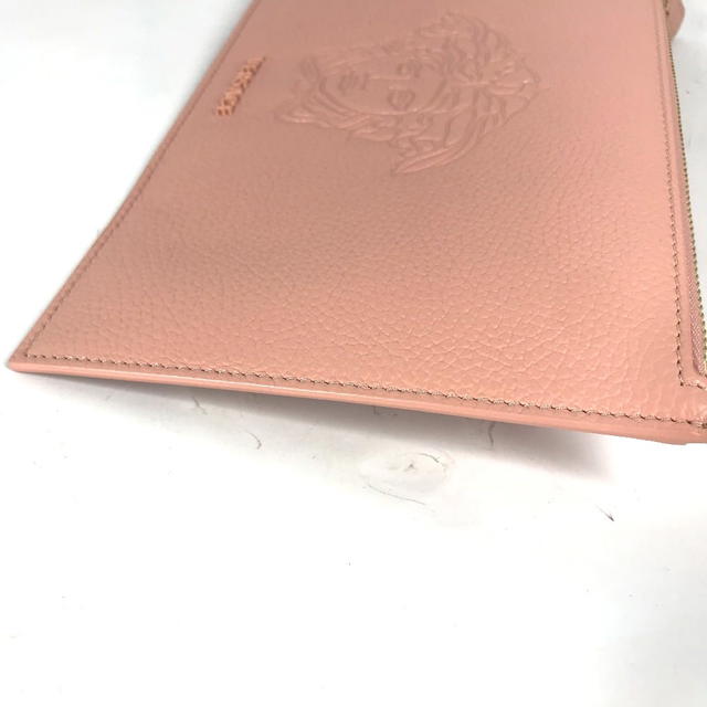 Versace VERSACE bag pouch Medusa With strap Clutch bag Leather pink - view 4