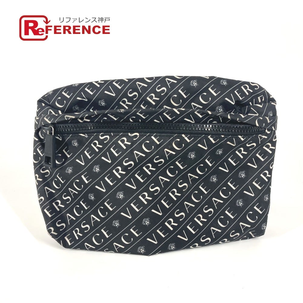 Versace VERSACE Bicolor Logo Medusa Bags Cross Belt Bag Waist Pouch body bag