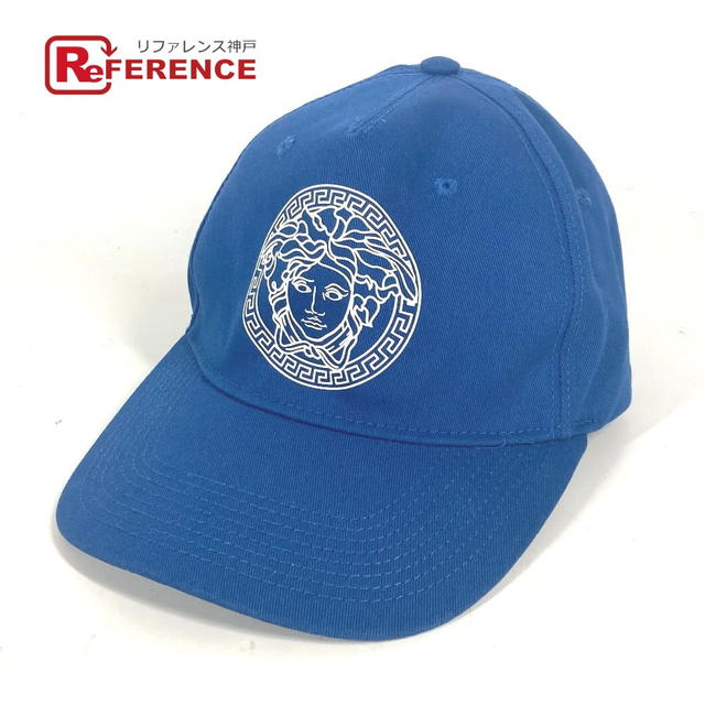 Versace VERSACE Bicolor logo Medusa hat cap baseball cap cotton blue/White - view 1