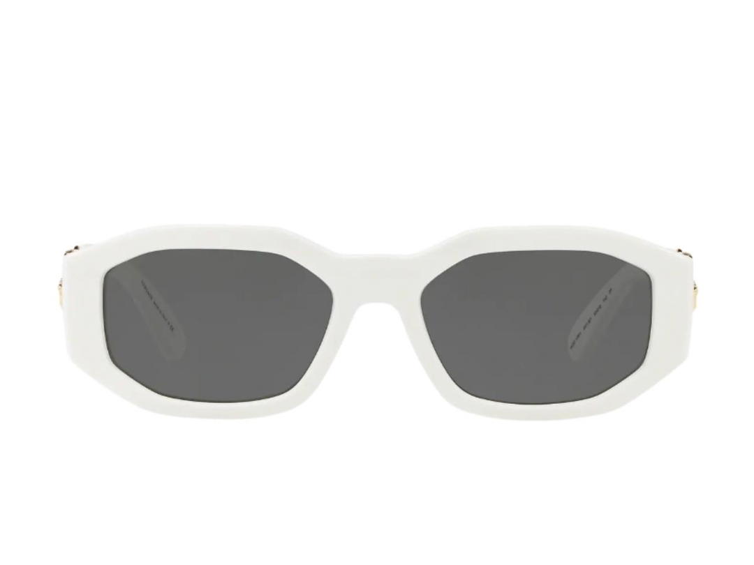 Versace Versace Big Logo Sunglasses White