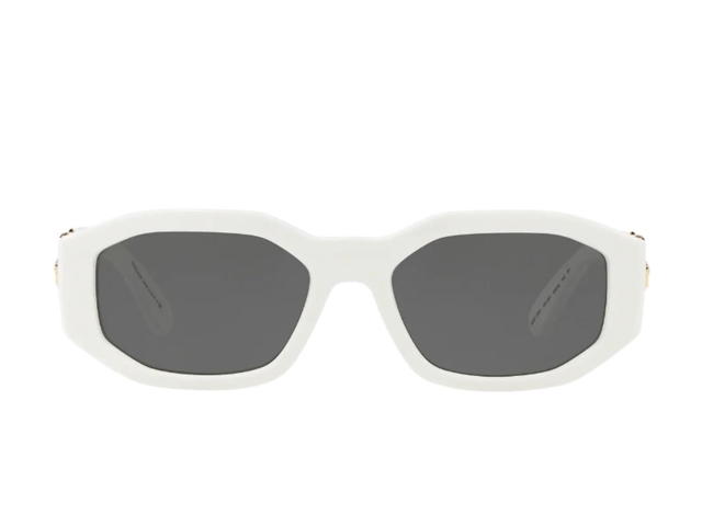 Versace Versace Big Logo Sunglasses White - view 1