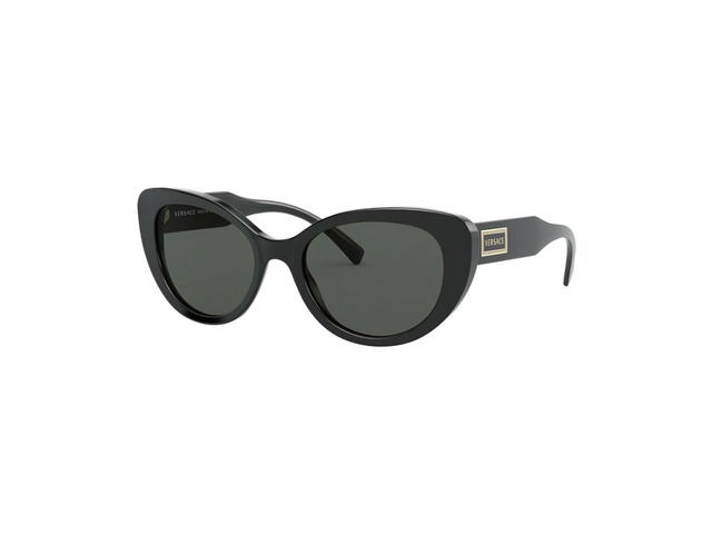 Versace Versace Cat Eye Sunglasses In Black Frame With Protective Tinted Lenses - view 1