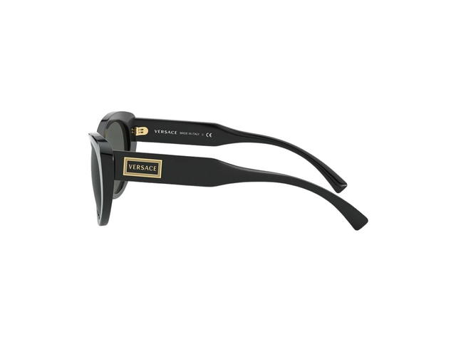 Versace Versace Cat Eye Sunglasses In Black Frame With Protective Tinted Lenses - view 3